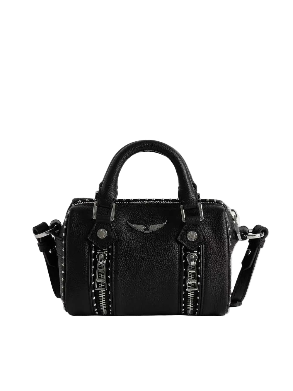Zadig & Voltaire black leather Sunny