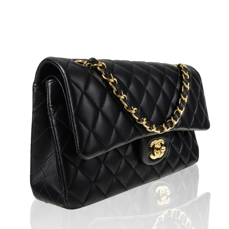 Chanel Classic Double Flap Bag – Quilted Leather, Gold-Tone Hardware