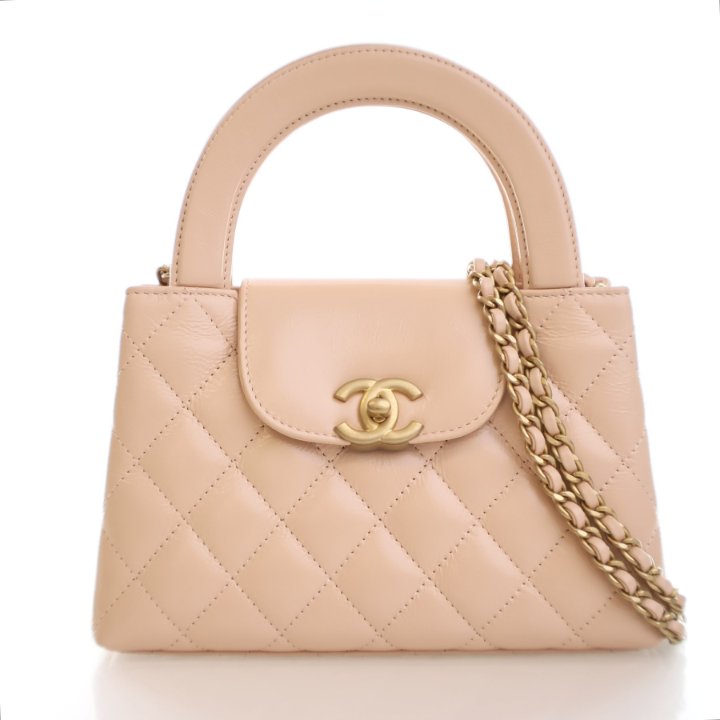 Vintage Chanel Kelly Top Handle Bag – Black Quilted Leather, Gold Hardware